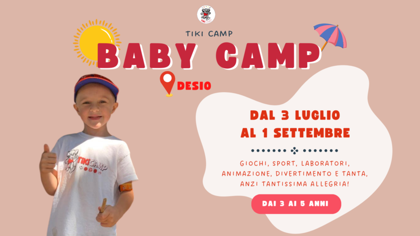 CAMP ESTIVI 2023: TIKI BABY CAMP 2023